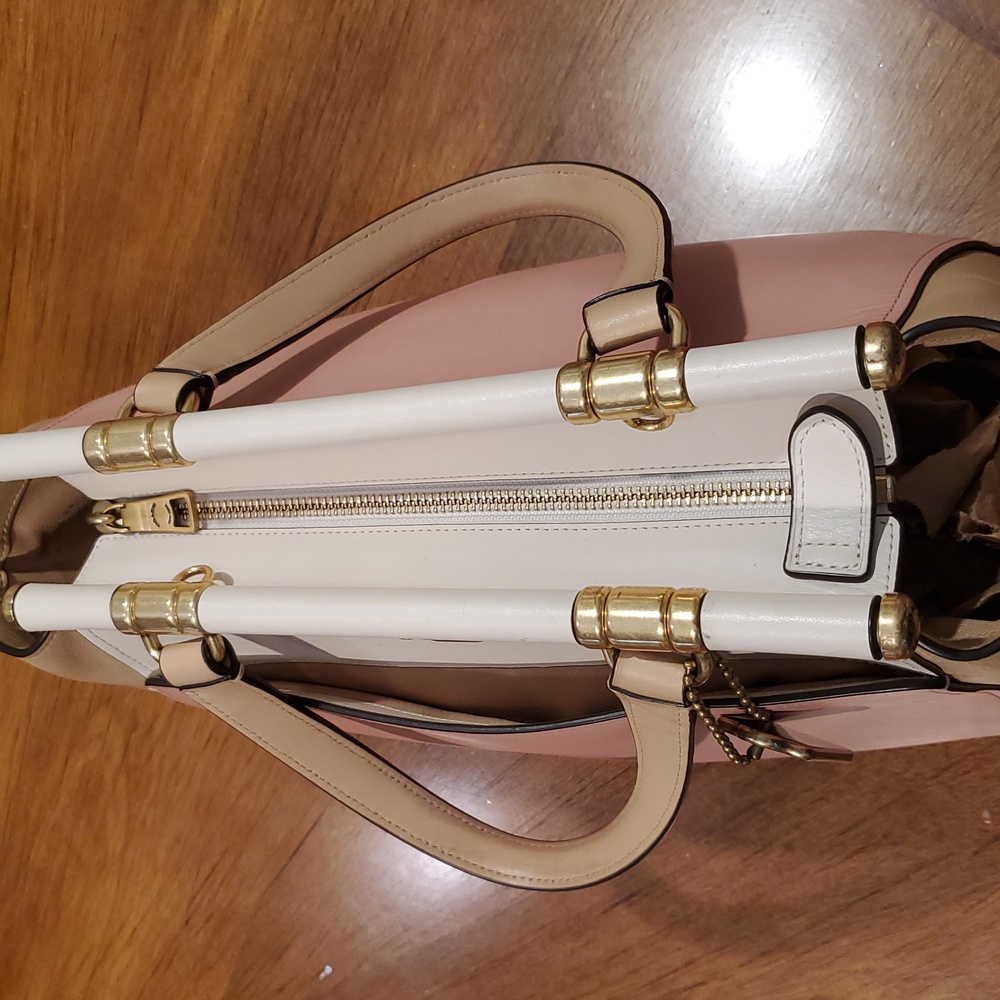 Coach Grace Colorblock Satchel - Picture 13 of 16